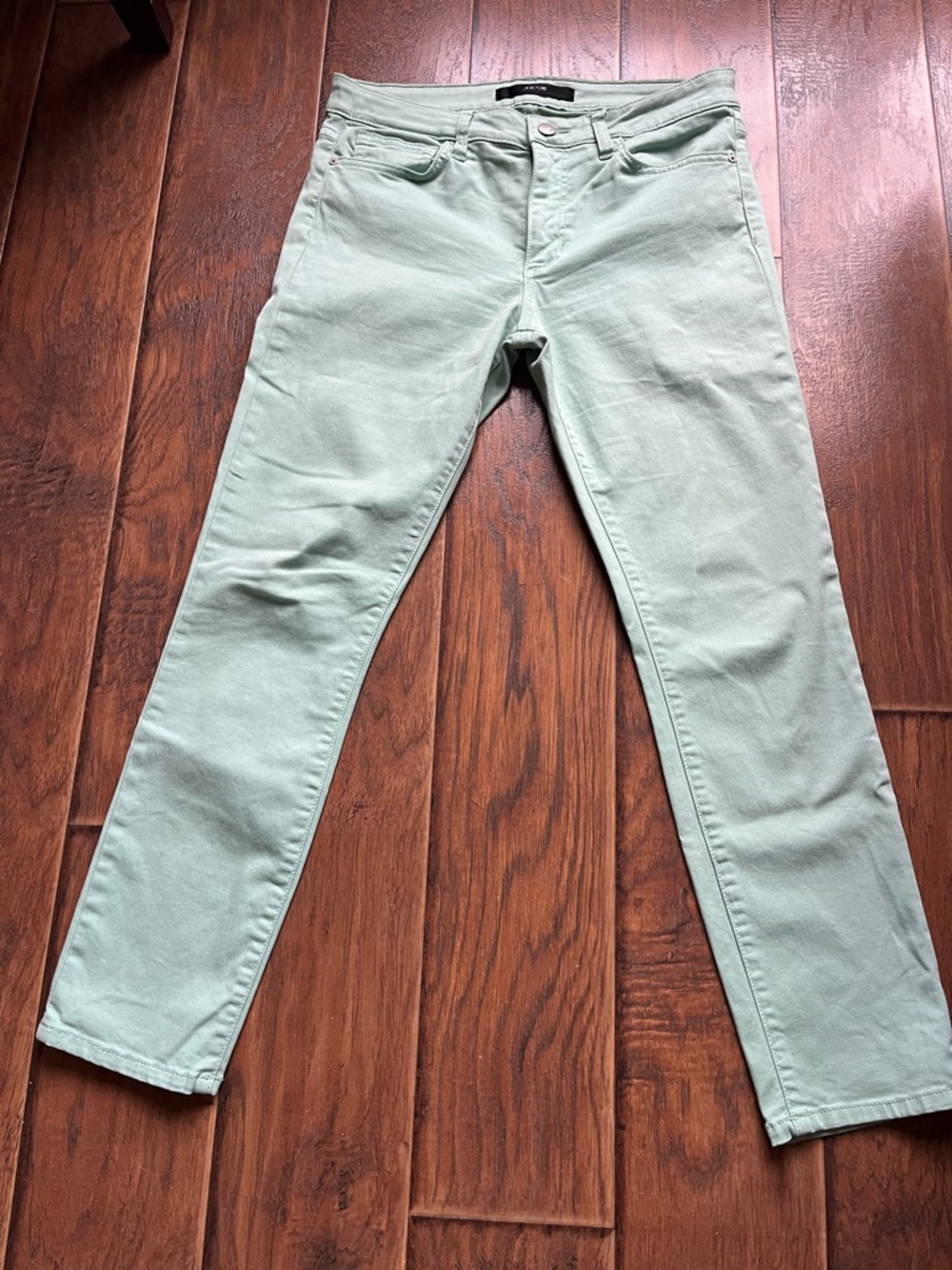 Joe's Jeans Mint Green Skinny Ankle Jeans